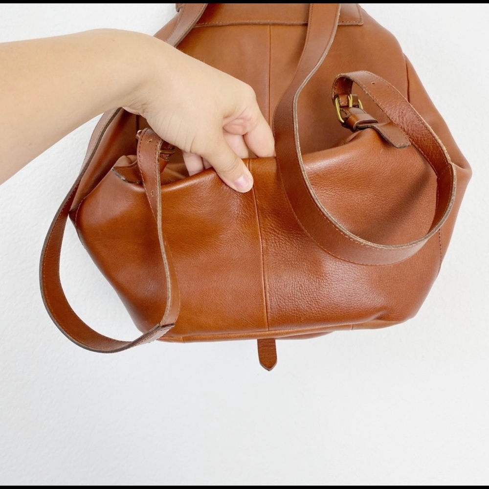 Madewell Tan Leather Shoulder Bag - Picture 5 of 6